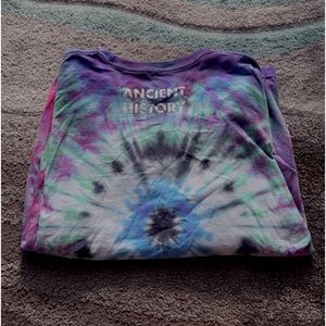 Ancient History Tie-Dye Long Sleeve 💎💜🌀